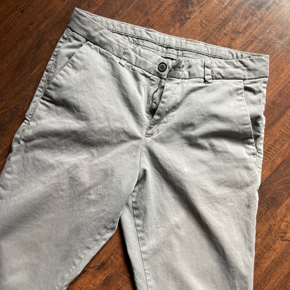 Men's Gray Zara chino’s
